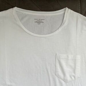 Max Studio Classic White Tee